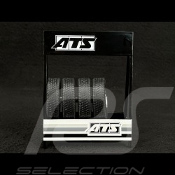 Set mit 4 ATS Felgen und Reifen für Porsche Silber 1/18 Ixo Models 18SET012W