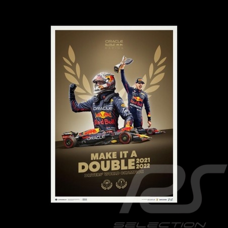 Póster Max Verstappen Red...