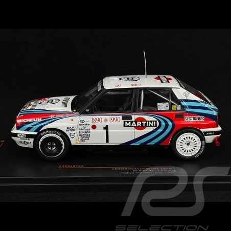 Lancia Delta Integrale 16V n° 1 3. Rallye Monte Carlo 1990 1/24 Ixo Models RAL012A