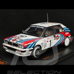 Lancia Delta Integrale 16V n° 1 3ème Rallye Monte Carlo 1990 1/24 Ixo Models RAL012A