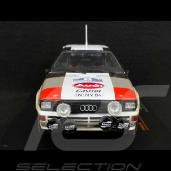 Audi Quattro A1 n° 1 Winner Great Britain Rallye 1982 1/24 Ixo Models RAL010A