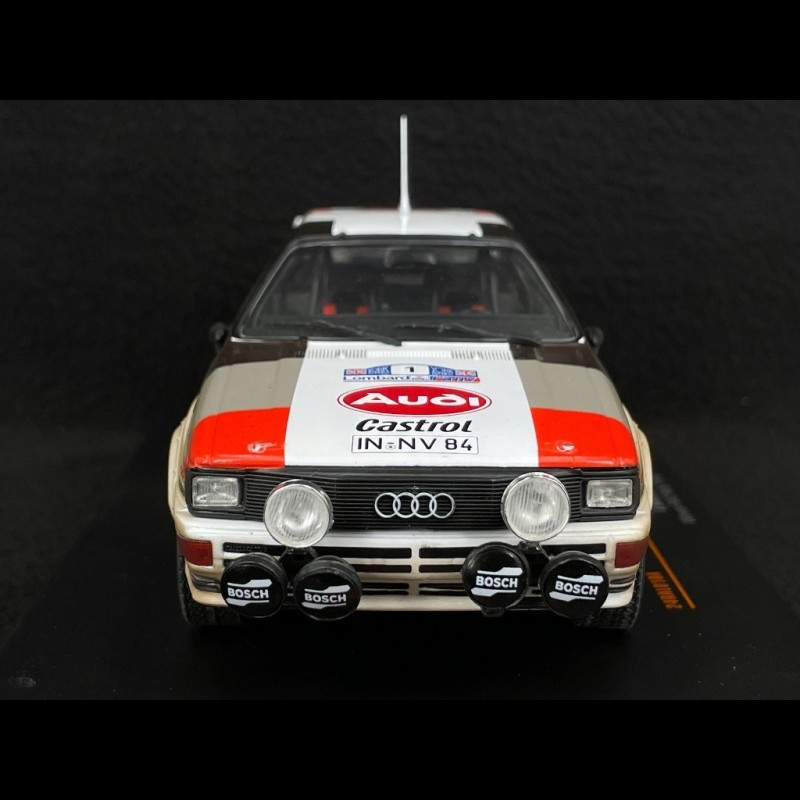 Audi quattro A1, No.1, Rallye WM, RAC Rally, dirty, H.Mikkola/A.Hertz, 1982 Audi quattro A1, No.1, Rallye WM, RAC Rally, dirty, H.Mikkola/A.Hertz, 1982