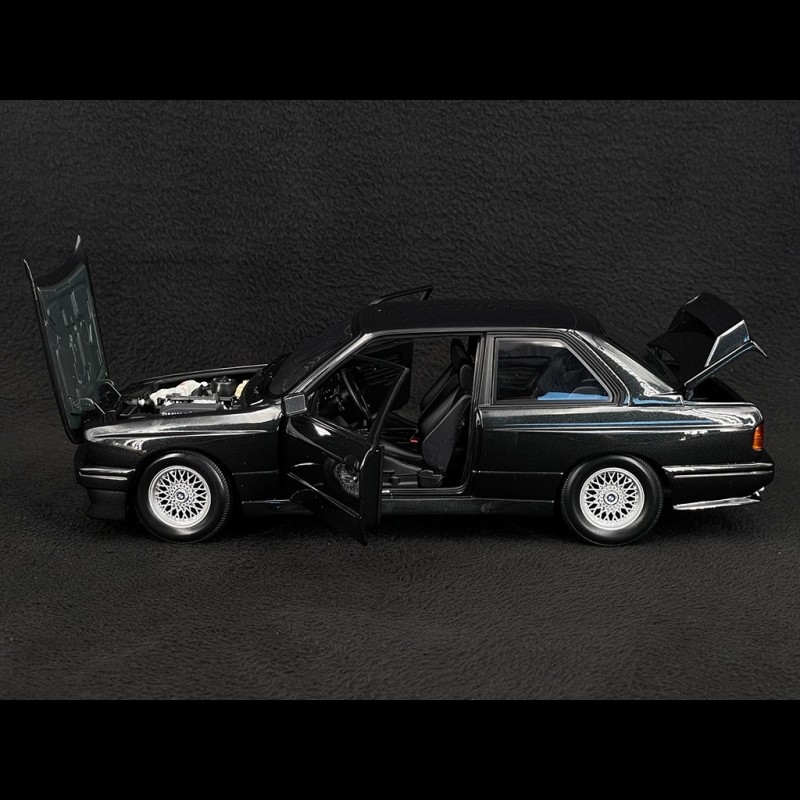 BMW M3 E30 1987 Black 1/18 Minichamps 180020306