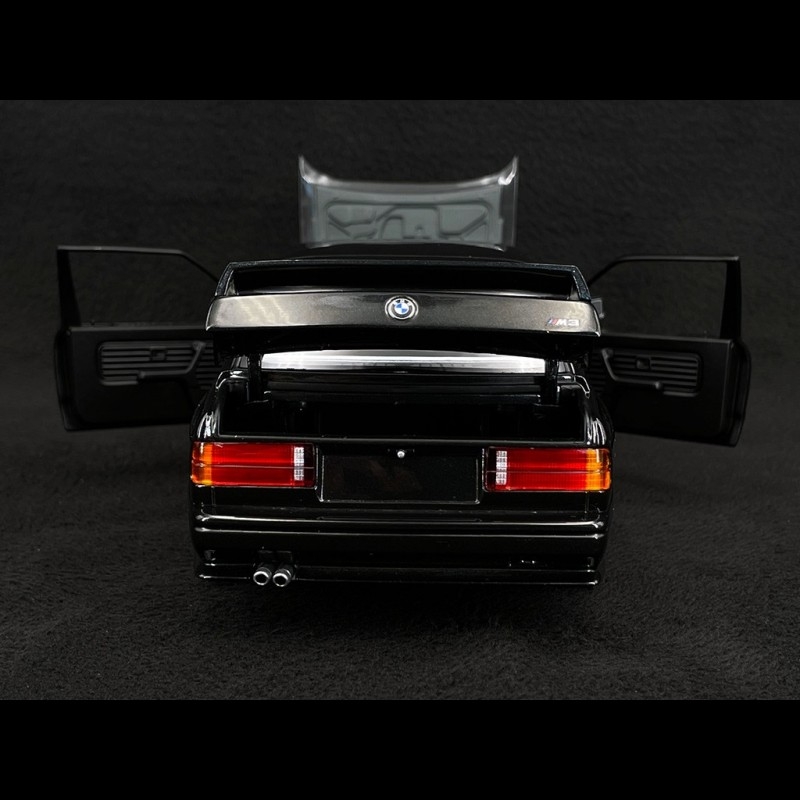 BMW M3 E30 Noire 1987, 1/18 Minichamps, Miniature Métal, Collection