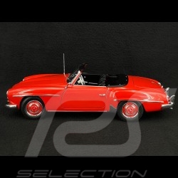 Mercedes-Benz 190 SL 1955 Feuerwehr Rot 1/18 Minichamps 100037032