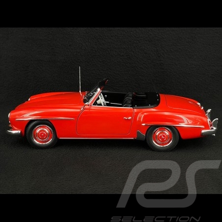 Mercedes-Benz 190 SL 1955 Feuerwehr Rot 1/18 Minichamps 100037032