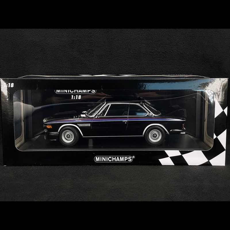 BMW 3.0 CSL Coupe 1973 Black 1/18 Minichamps 155028134