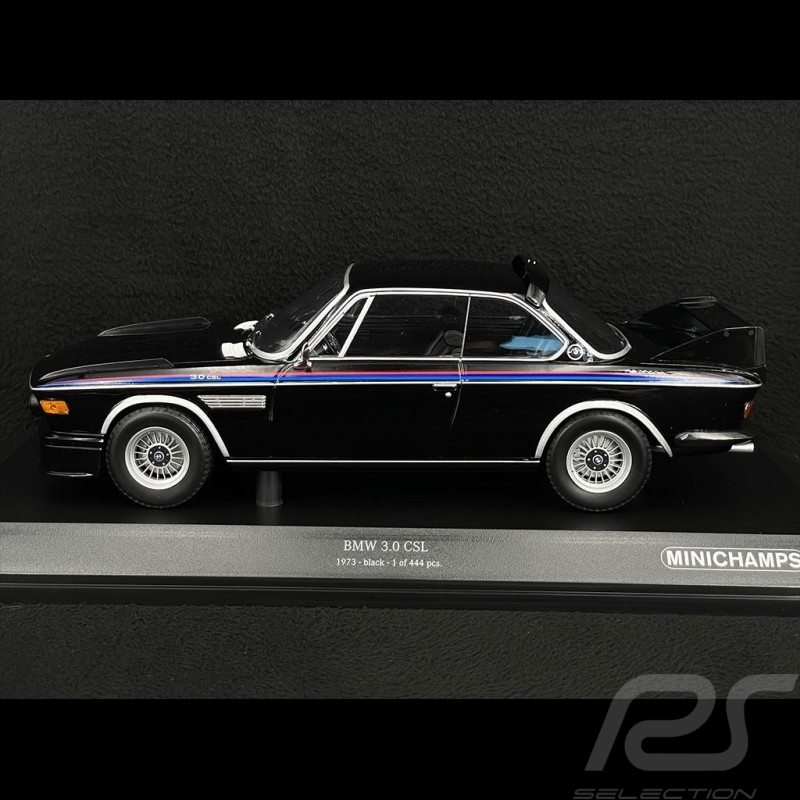 BMW 3.0 CSL Coupe 1973 Noir 1/18 Minichamps 155028134