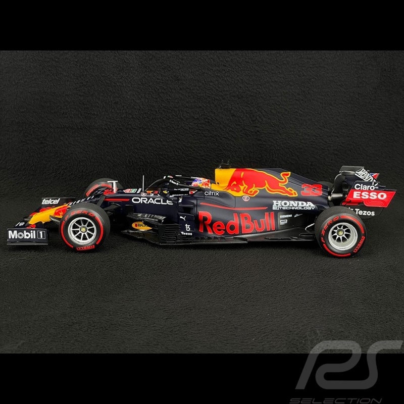 Max Verstappen Red Bull Racing RB16B n° 33 Sieger Dutch GP 2021 F1 1/18 Minichamps 110211433