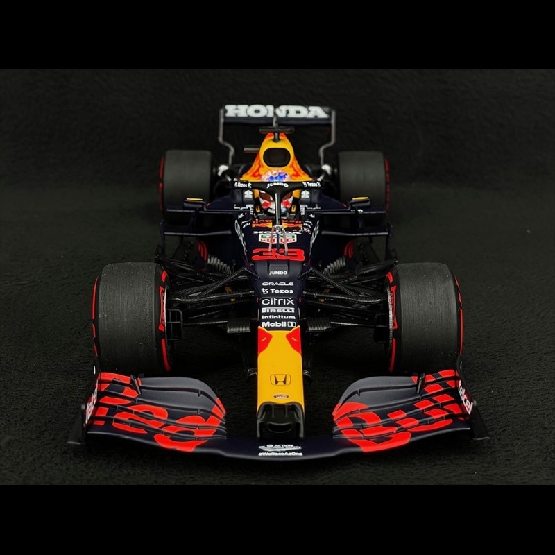 Max Verstappen Red Bull Racing RB16B N° 33 Winner Dutch GP 2021 F1 1/18 ...