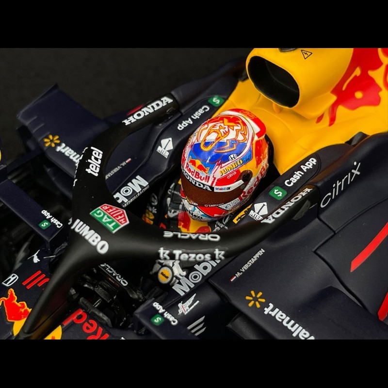 Max Verstappen Red Bull Racing RB16B N° 33 Winner Dutch GP 2021 F1 1/18 ...