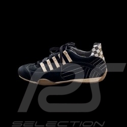 Chaussure Sport sneaker / basket Style pilote Noir / Beige - homme