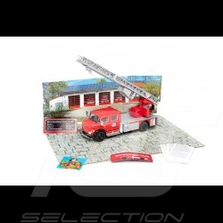 Calendrier de l'avent Camion de Pompier Mercedes-Benz L1519 1970 Rouge 1/43 Franzis 67206-3