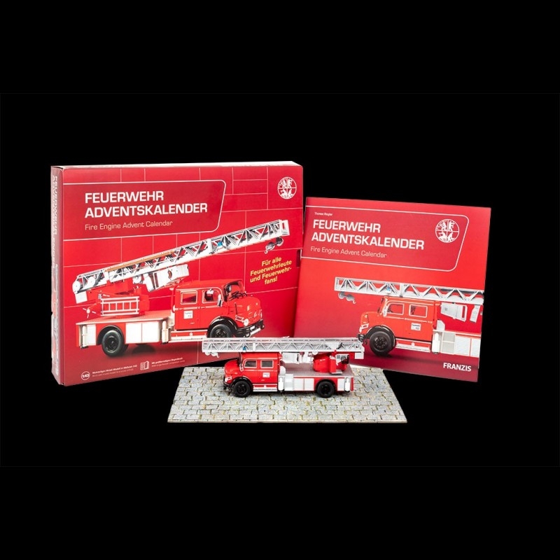 Feuerwehr Adventskalender Mercedes Benz L Rot Franzis