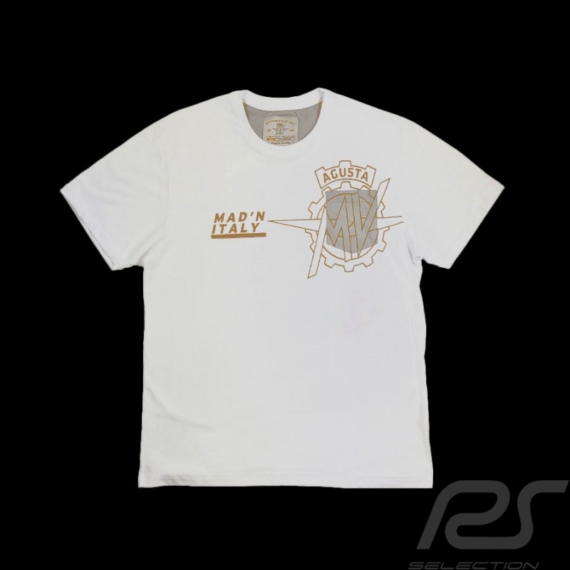 T-Shirt MV Agusta Mad'n Italy Gris MV-TS005 - homme