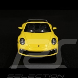 Porsche 911 Targa 4S Type 992 2020 Jaune Racing 1/43 Minichamps 410069562