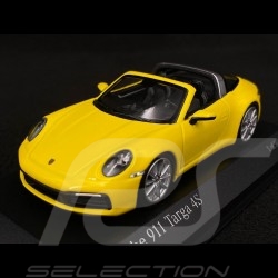 Porsche 911 Targa 4S Type 992 2020 Jaune Racing 1/43 Minichamps 410069562