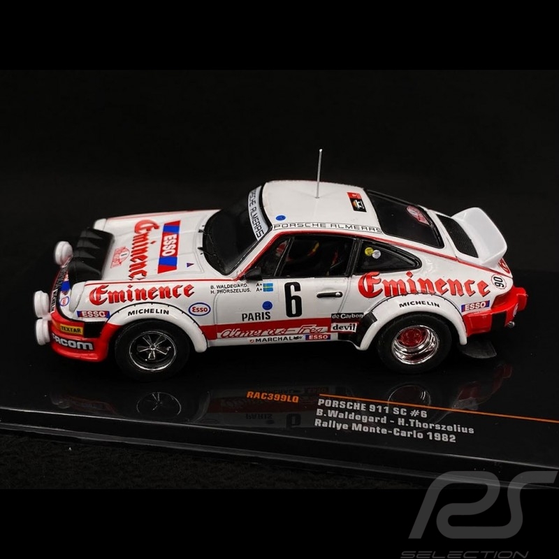 Porsche 911 SC n° 6 Rallye Monte Carlo 1982 1/43 Ixo Models RAC399 Porsche 911 SC n° 6 Rallye Monte Carlo 1982 1/43 Ixo Models RAC399