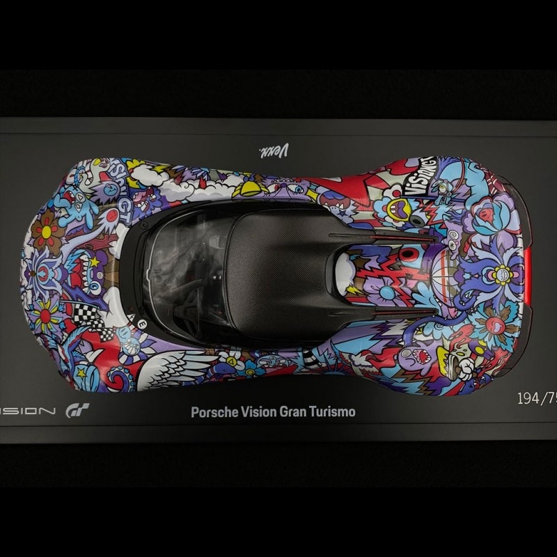Porsche Vision Gran Turismo Vexx de 2022 - Une Art car conçue par l
