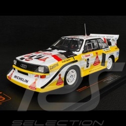 Audi Sport Quattro S1 n° 6 3. Rallye Monte Carlo 1986 1/24 Ixo Models 24RAL020A