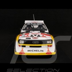 Audi Sport Quattro S1 n° 6 3. Rallye Monte Carlo 1986 1/24 Ixo Models 24RAL020A