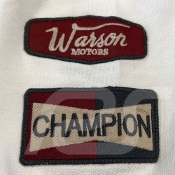 Polo JP Beltoise n° 17 Warson Blanc / Rouge - homme