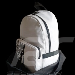 Lamborghini backpack with destructured maxi logo White / black LCSWBBL1-200