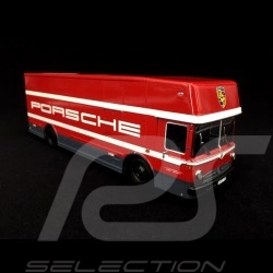 Duo LKW Mercedes O317 Porsche Motorsport Gulf 1/43 Schuco