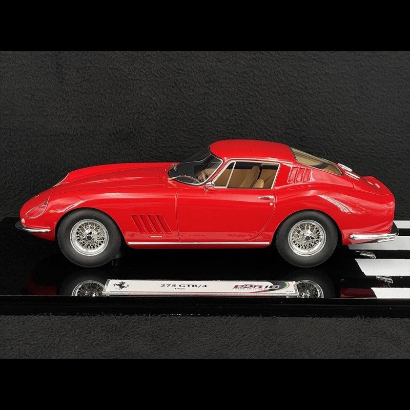 Ferrari 275 GTB/4 1966 Red 1/18 BBR Models BBR1819ALAST