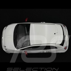Fiat 500 Abarth 595 2010 Gara White / Red 1/18 Top Speed TS0397