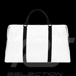 Lamborghini Weekender bag with unstructured maxi logo White / black LCSWBBL2-200