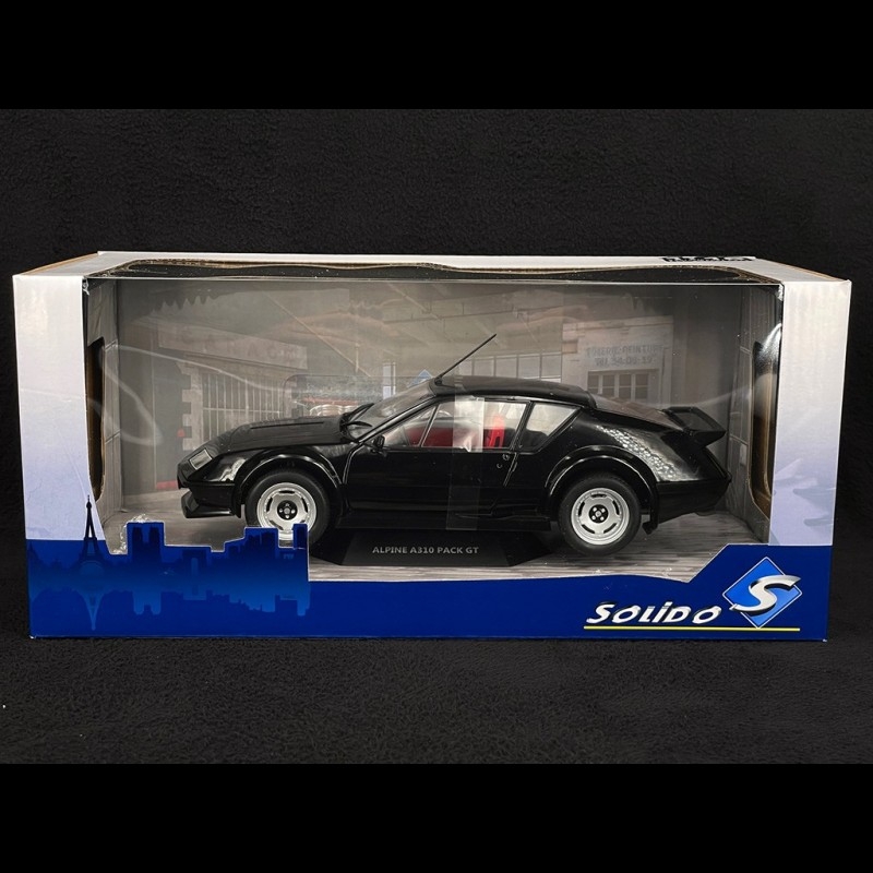 Alpine A310 GT Pack 1983 Black 1/18 Solido S1801205