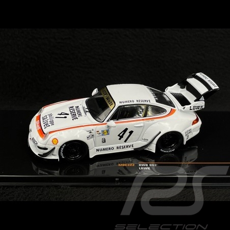 Porsche 911 RWB LBWK Type 993 n°41 White 1/43 Ixo Models MOC322