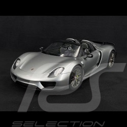 Porsche 918 Spyder Weissach Package 2013 Argent GT 1/12 Autoart 12123