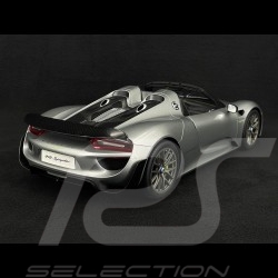 Porsche 918 Spyder Weissach Package 2013 Argent GT 1/12 Autoart 12123