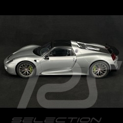 Porsche 918 Spyder Weissach Package 2013 Argent GT 1/12 Autoart 12123