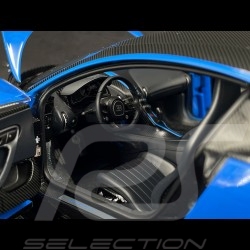 Bugatti Chiron Sport 2019 Bleu de France / Carbone 1/18 Autoart 70997