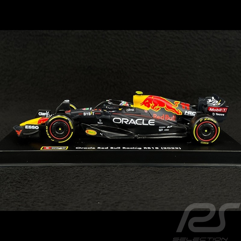 Sergio Pérez Red Bull Racing RB18 n° 11 F1 2022 with driver 1/43 Bburago 38062P