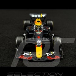 Max Verstappen Red Bull Racing RB18 n°33 Vainqueur Championnat du Monde 2022 1/43 Bburago 38061V