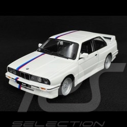 BMW M3 1988 White 1/24 Bburago 21100W