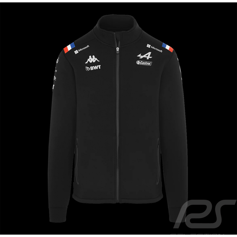 Veste Alpine F1 Team Kappa Softshell Atrem Noir 35163XW - homme Veste Alpine F1 Team Kappa Softshell Atrem Noir 35163XW - homme