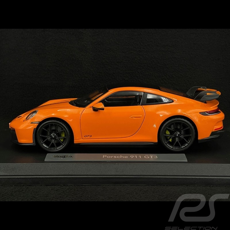 Voiture Miniature Porsche 911 992 GT3 Coupé 2022 Orange 1/18 - 36458O MAISTO