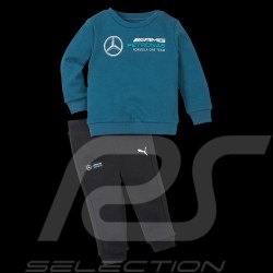 Ensemble bébé Mercedes-AMG Petronas F1 Team by Puma Bleu 533710-04 - enfant