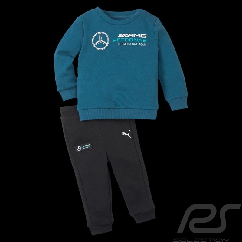 Baby-set Mercedes-AMG Petronas F1 Team by Puma Blau 533710-04 - Kinder Baby-set Mercedes-AMG Petronas F1 Team by Puma Blau 533710-04 - Kinder