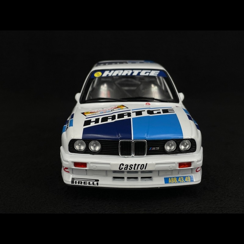 Miniature BMW M3 E30 SOLIDO – échelle 1/18 – Rallye ADAC 1990 – Modèle De Collection