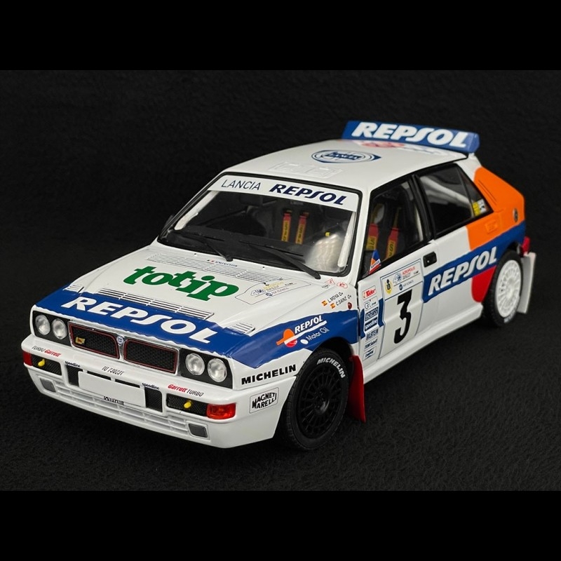 Lancia Delta HF Integrale n° 3 2nd Acropolis Rally 1993 1/18 Solido S1807802