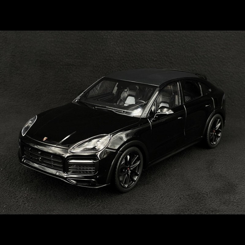 Miniature Porsche Cayenne Turbo Noire - francis miniatures