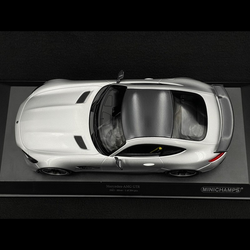Mercedes AMG GT-R 2021 Rouge – Miniature 1/18 Minichamps, Métal, Neuve Sous Emballage