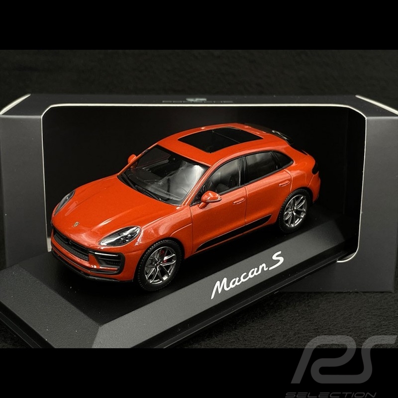 Porsche Macan S Turismo III 2021 Papaye Métallique 1/43 Minichamps WAP0206150NMAC