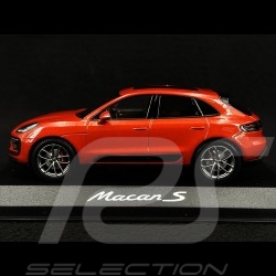 Porsche Macan S Turismo III 2021 Papaye Métallique 1/43 Minichamps WAP0206150NMAC